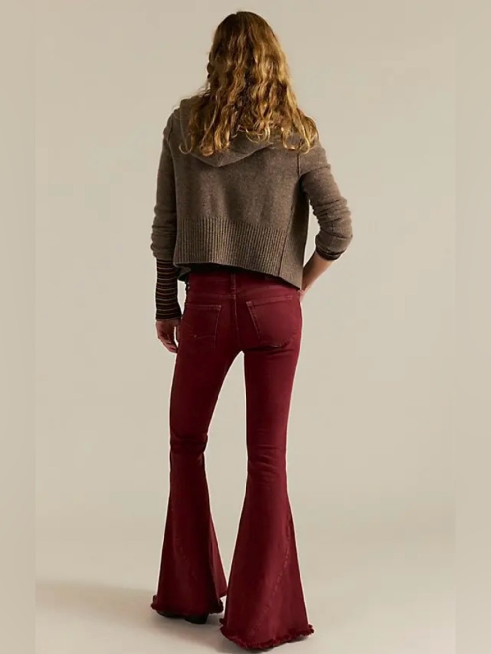NWT Free People Emre Low Rise Flare Jeans - Picture 4 of 15
